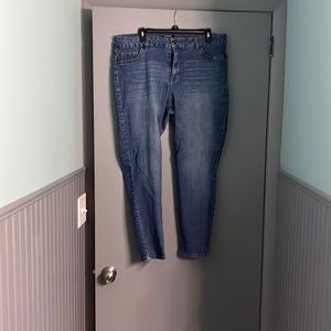 d. jeans skinny jeans size 20W.